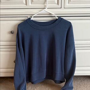 Lululemon soft stream cropped crewneck